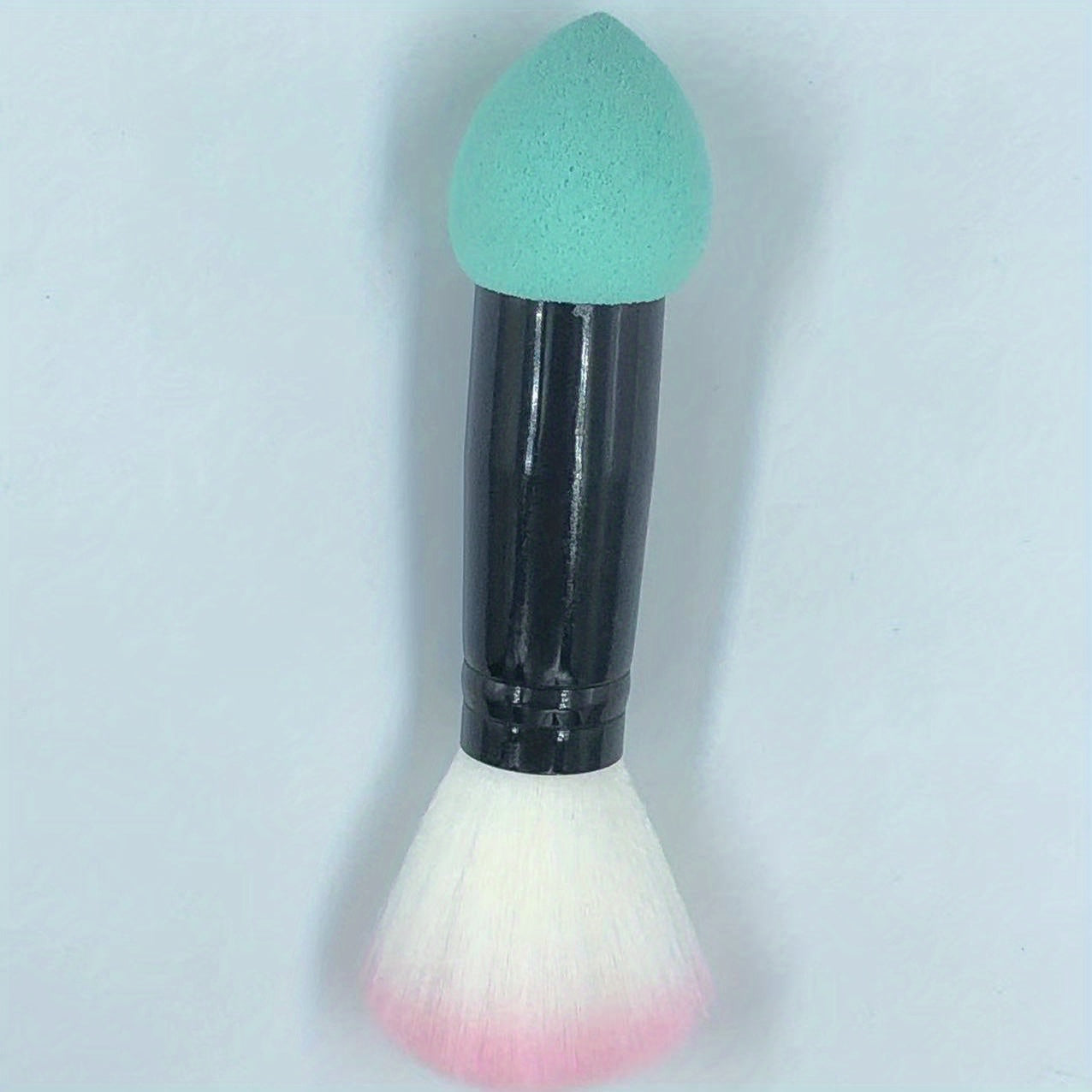 Professional Foundation Blending Face Brush With Two Heads Blush Cosmetics Makeup Sponge For Women Beauty