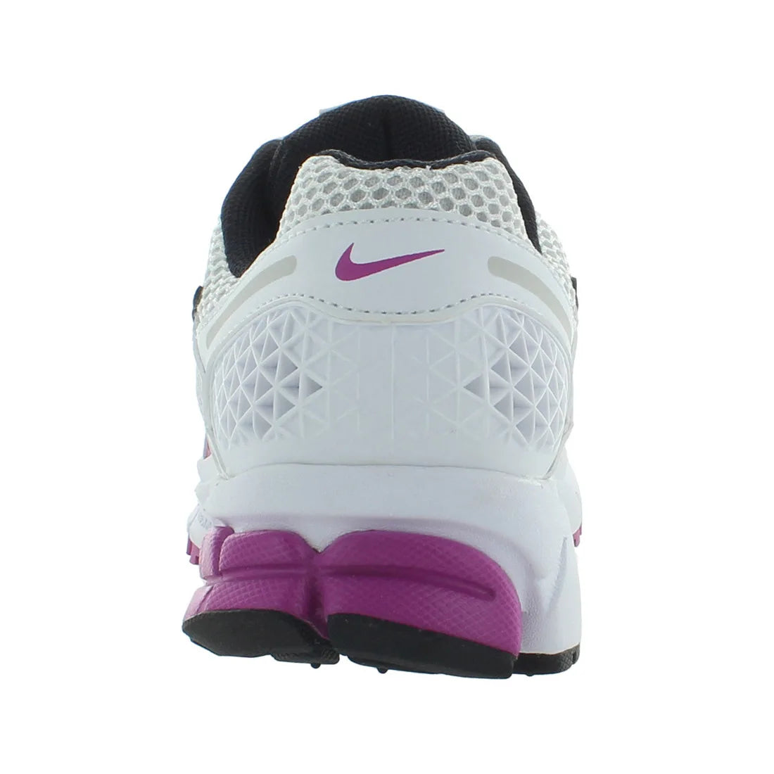 For Air Zoom Vomero 5 Womens White Metallic Platinum Pure Platinum Hot Fuchsia Shoes | 100% Authentic