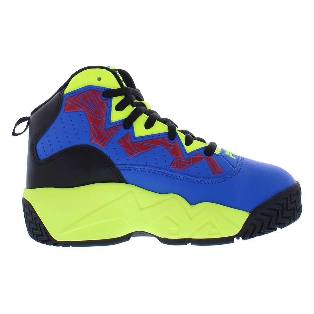 Fila MB Girls' Blue/Lime Sneakers USB Lighted Sport School Shoes for Students Children's Age Group | 100% Authentic ✅