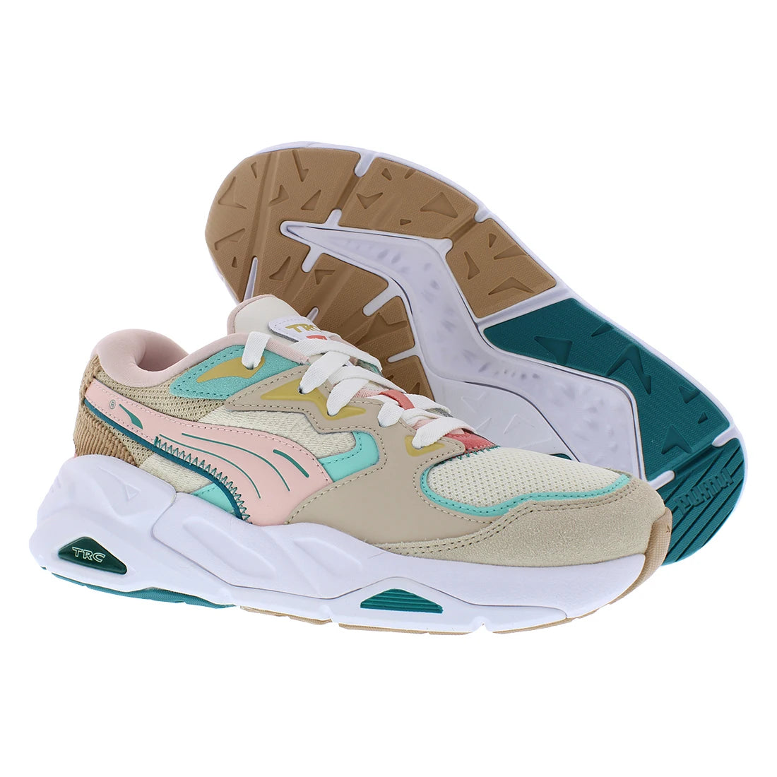 For TRC Mira Nouvelle Travels Women's Casual Shoes Pristine/Granola/Rose Dust Cushioning-100% Authentic Made China Model