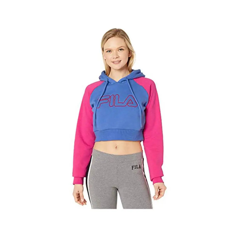 Fila Valeria Active Women's Hoodies & Sweatshirts Amparo Blue/Magenta Color | 100% Authentic