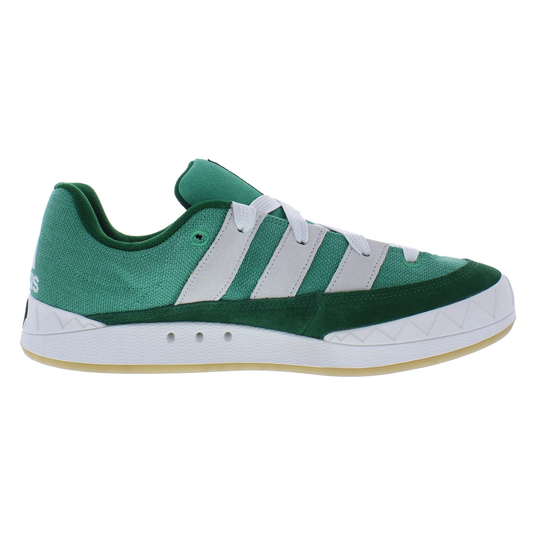 Semi Court Green/Crystal White/Gum Men's Adimatic Walking Style Shoes | 100% Authentic Model MSS-HQ6908 Made in China