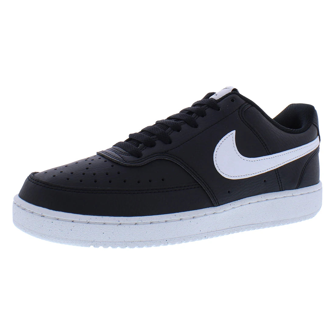For Court Vision Low Next Nature Mens Shoes Model DH2987001 Color Black/White 100% Authentic