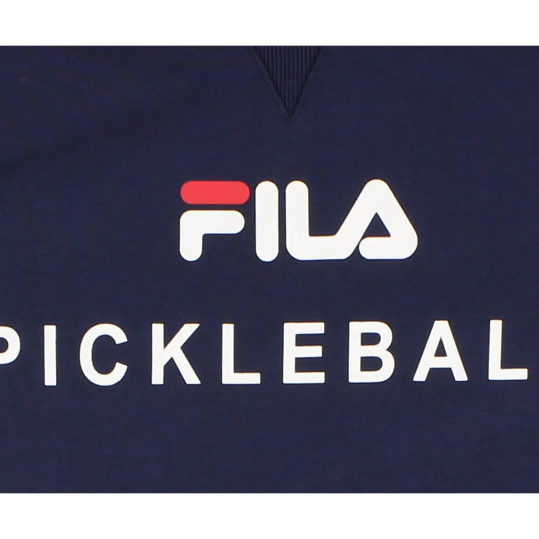 Fila Unisex Navy/White Crewneck Sweatshirts Pickleball Wear | 100% Authentic