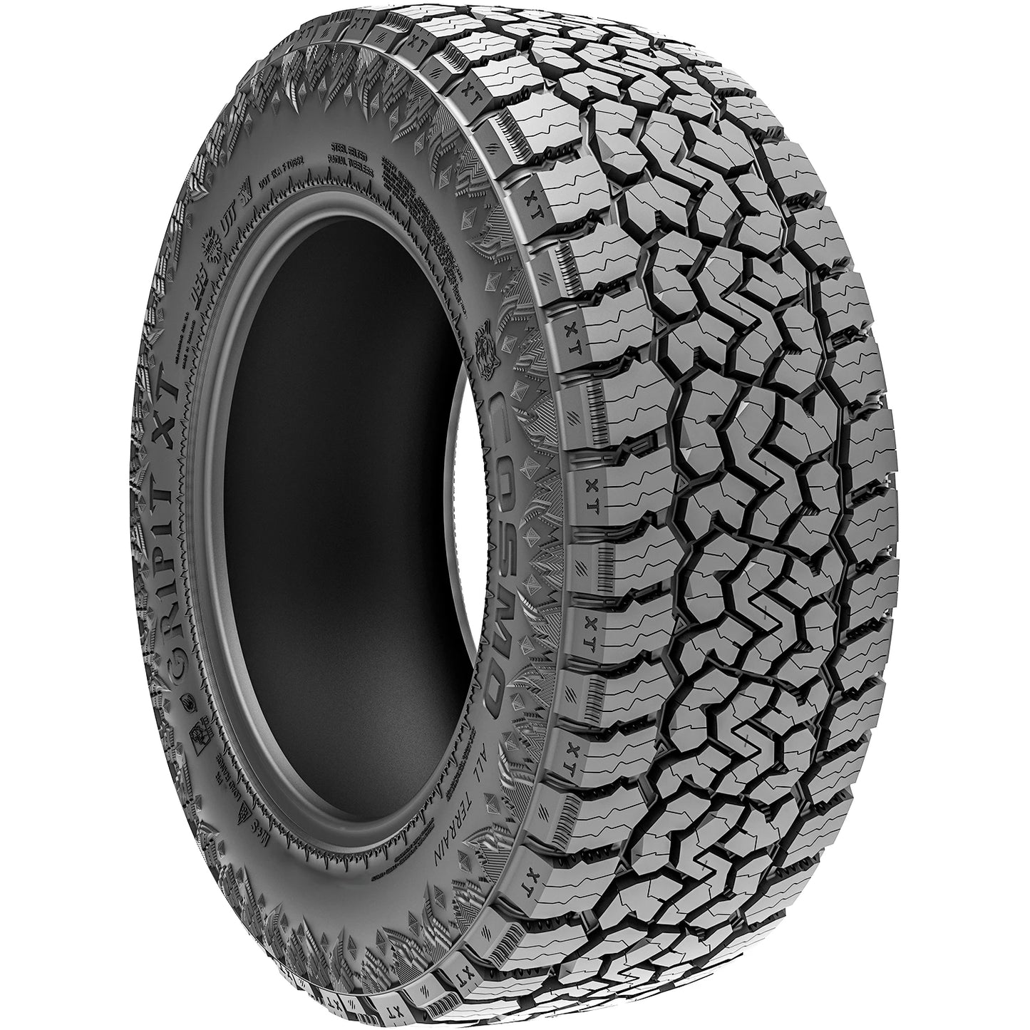 2 Tires Cosmo Gripit XT 275/60R20 116H XL X/T Extreme Terrain