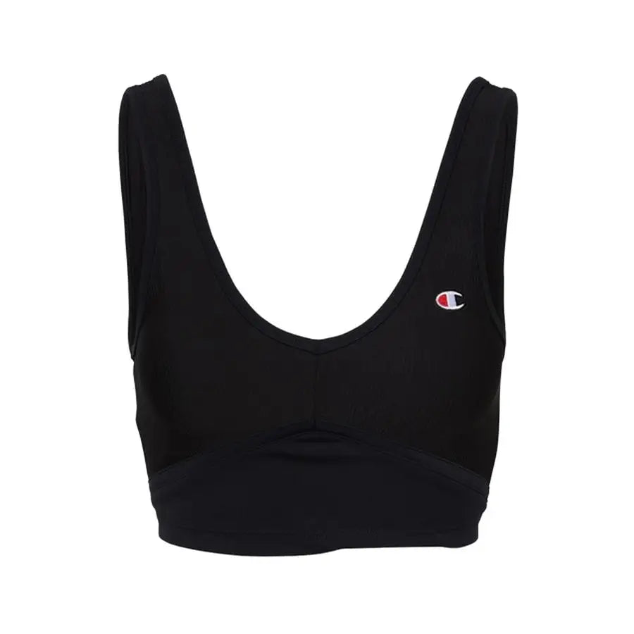 Champion Rib Tank Womens Tank Tops Color: Black | 100% Authentic