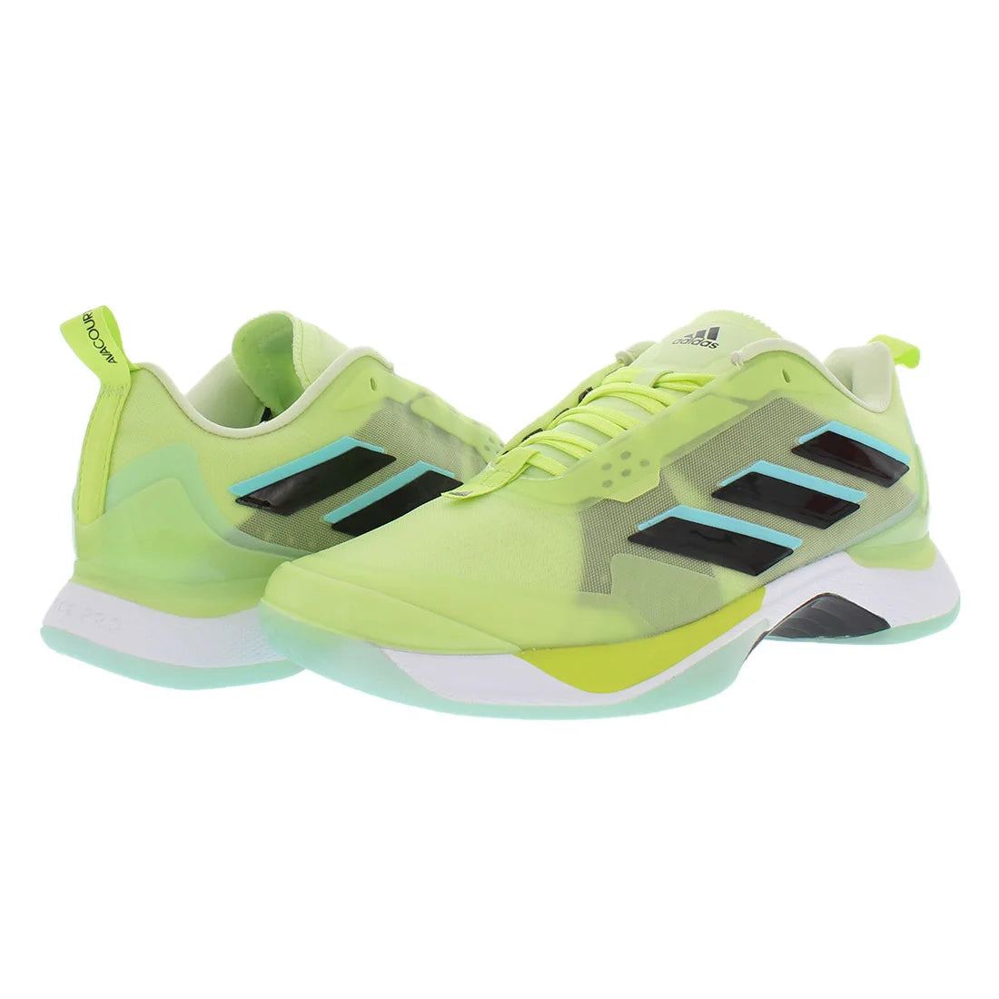 For Avacourt Women's Tennis Shoes Neon/Black Color Vietnam GZ5919 | 100% Authentic