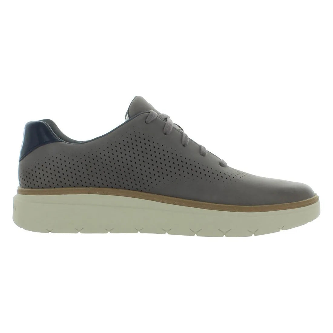 Cole Haan Grandpro Featherarc Laser Mens Shoes Color Ironstone/Navy | 100% Authentic | Made in China | Model MSS-C40463