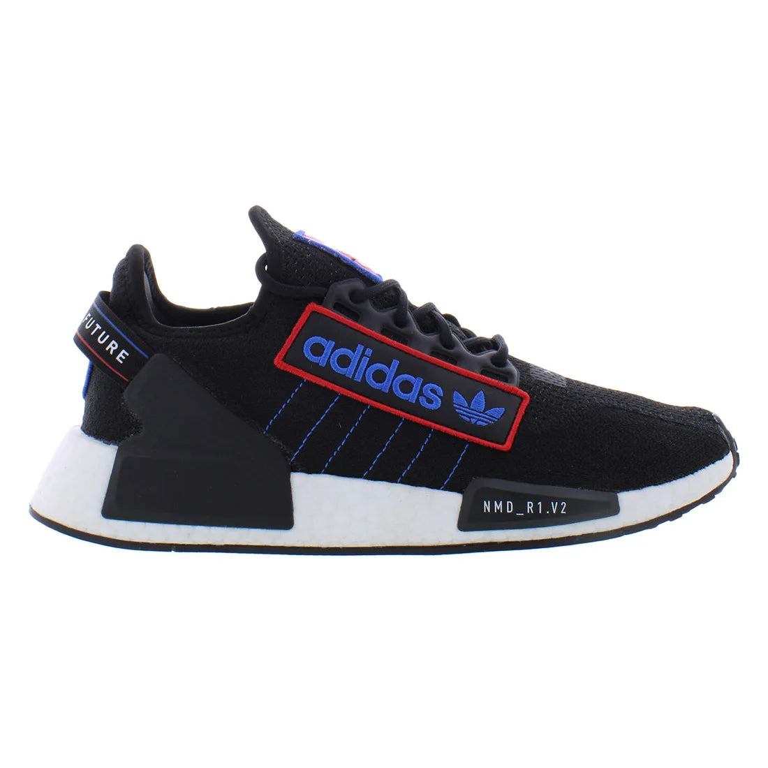 For NMD_R1.V2 GX6266 Men's Fitness Walking Shoes Black/Red Color Vietnam Origin 100% Authentic