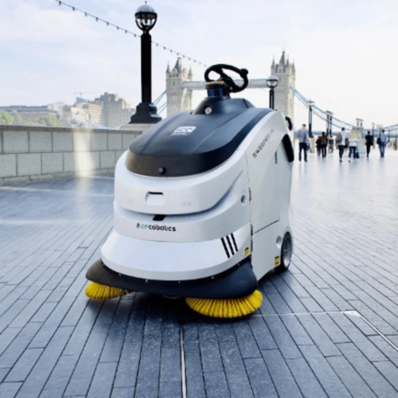 Intelligent Robotic Floor Sweeper Vacuum Cleaner Washer Industrial Vacuum Cleaner Commercial Cleaning Robot