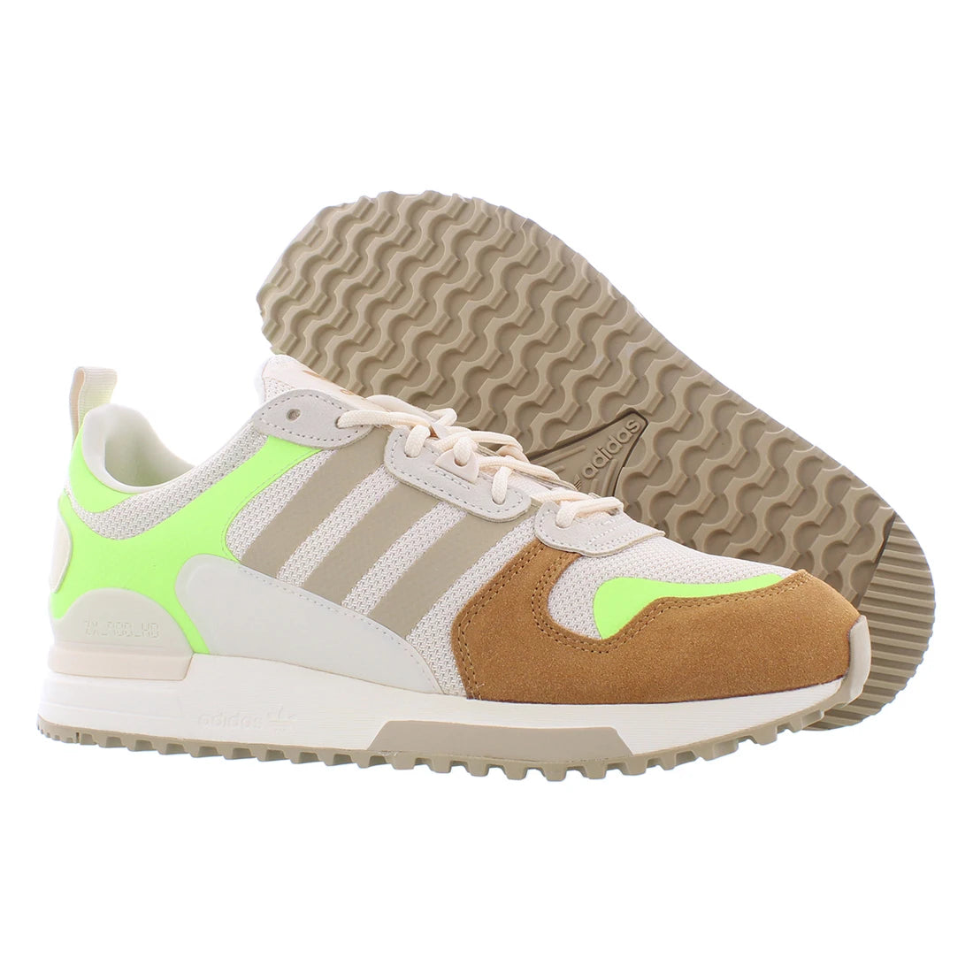 For Men's ZX 700 HD Fitness Walking Shoes MSS-GX8942 Vietnam Wonder White/Beige Tone/Signal Green Color | 100% Authentic