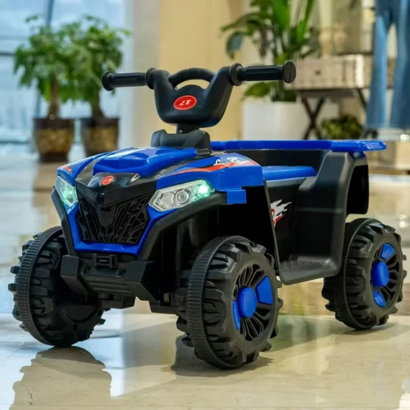 High Quality Mini Four-Wheel ATV for Kids Electric Battery-Powered Ride-on Car with Remote for Ages 2-4 Made of Durable Plastic