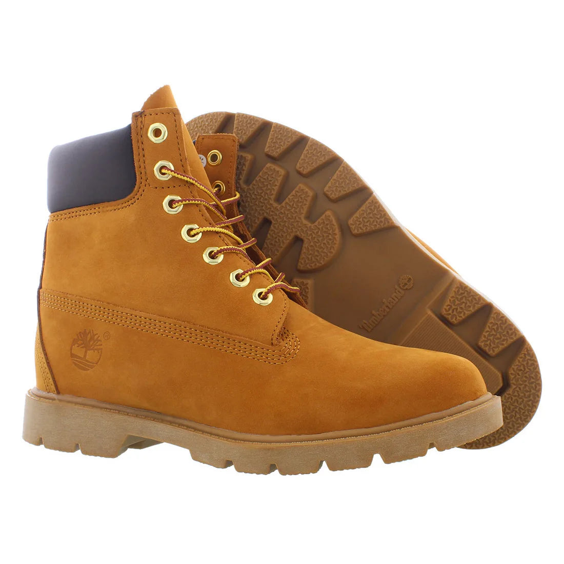 Timberland 6 Inch Basic Waterproof Mens Shoes Color: Wheat Nubuck 100% Authentic