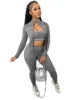 Custom Sets for Women Casual Set Jacket I-shaped Vest Pants Three-Piece Color Blocking Tight Fitting Set Conjuntos Para Mujeres
