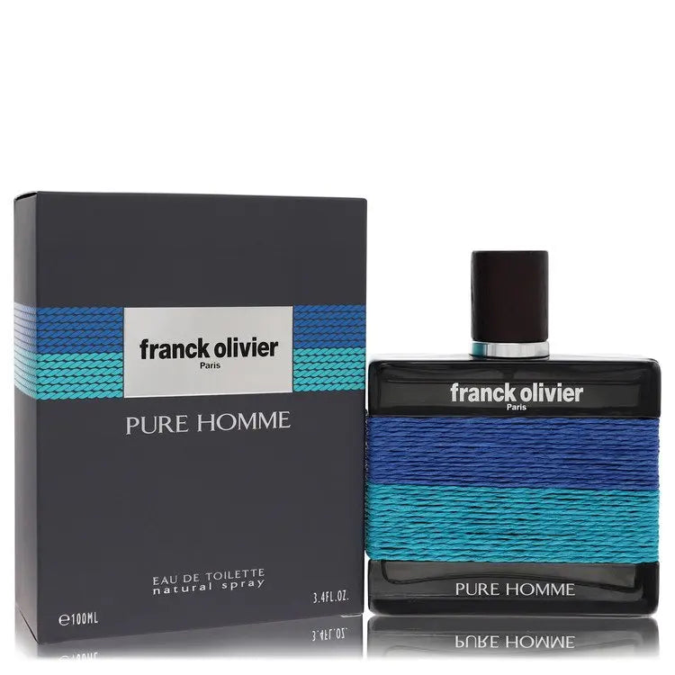 UD2 Franck Olivier Pure Homme Franck Olivier 3.4 oz Eau De Toilette Spray for Men Long Lasting Men's Perfume Glass Bottle 50ml