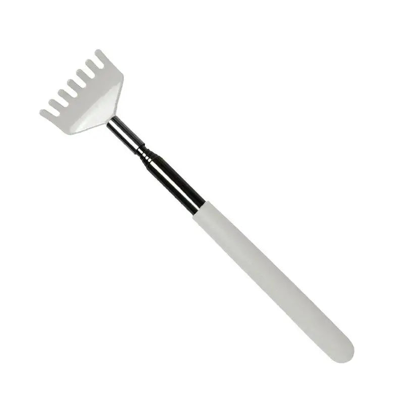 Steel Retractable Itching Scratching Rake Scratcher Massage Tool 1pc Back Scratcher Telescopic