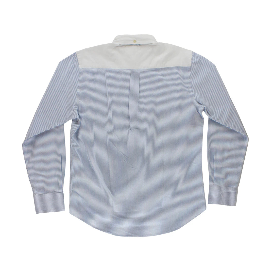 Tommy Hilfiger Men's Collar Striped Button Down Light Blue/White Color: Blue | 100% Authentic
