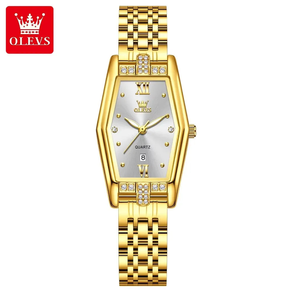 Olevs 3699 Women's Original Brand Quartz Watches Waterproof Luminous Hands Women Wristwatch for Ladies Montre Femme Relojes Uhr