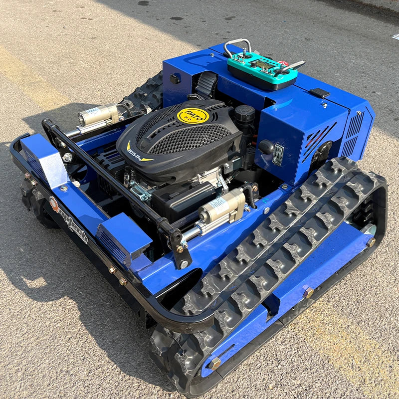 Updated Hot Selling RC Robot Lawn Mower Gasoline Four-Stroke Gasoline Slop Remote Control Lawn Mowers