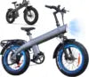 2025 NEW Q3 E-bicycle Bikes Mountain E-bike 20inch Fat Tire Fatbike 750w Ebike Bicycle Electrica Electric City Bike for Sale