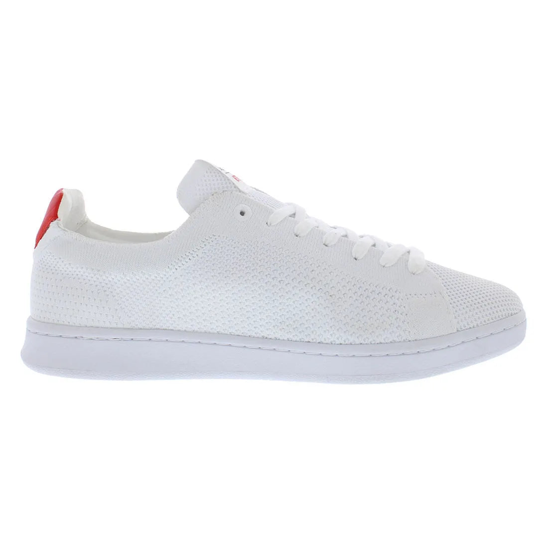 Lacoste Carnaby Piquee N 1231 SFA Text Womens Shoes Color: White/Red | 100% Authentic