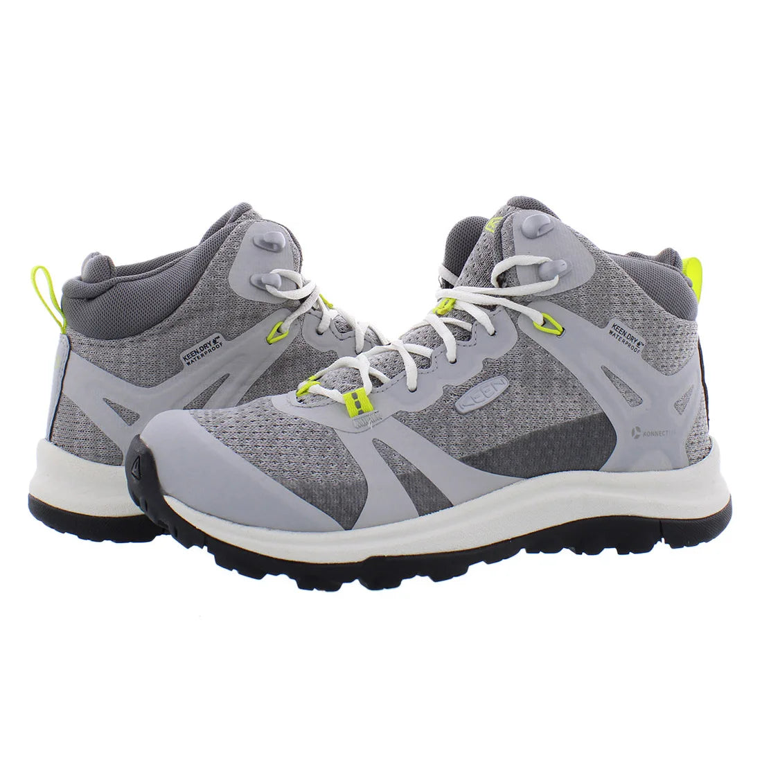 Keen Terradora Ii Mid Waterproof Womens Shoes Color: Grey/White | 100% Authentic