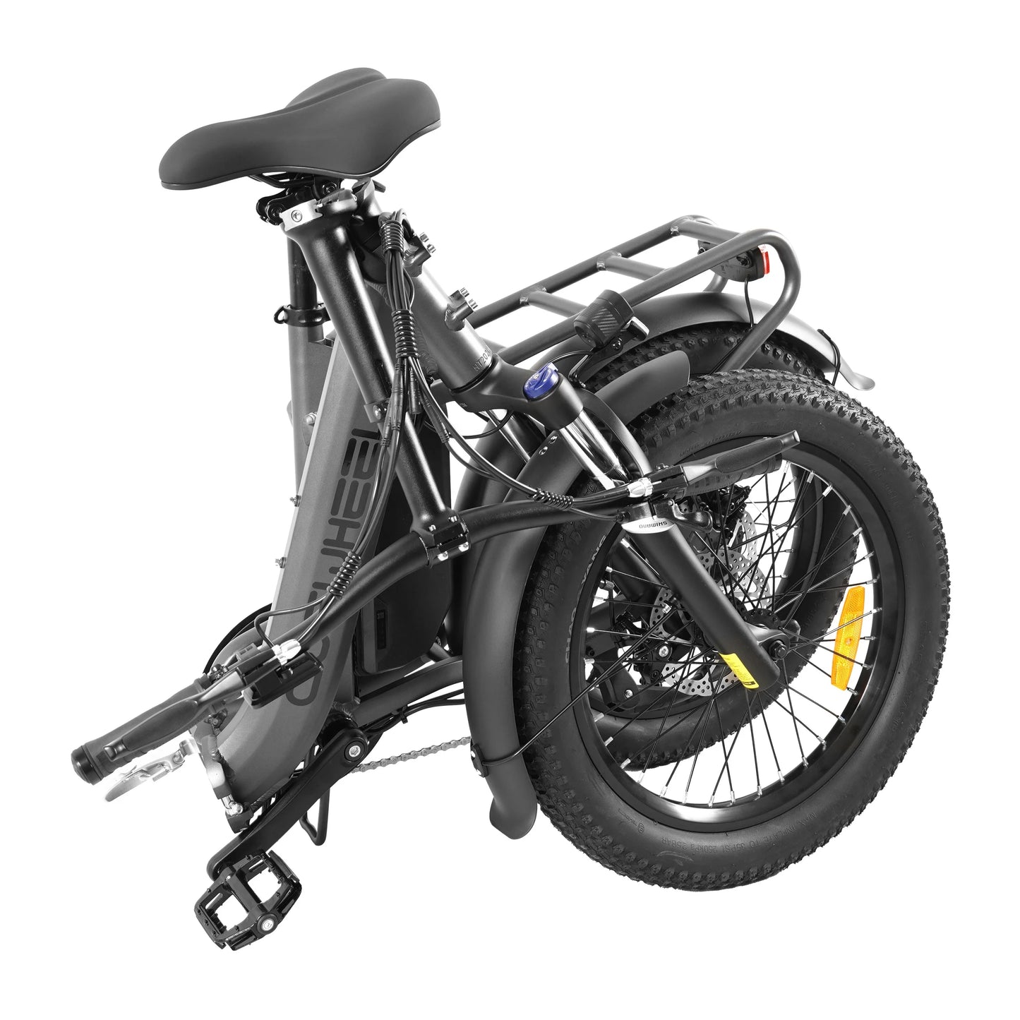US Stock COSWHEEL Y20L Torque Sensor E Bike Folding Electric Bike Step Through Foldable Electric Bike