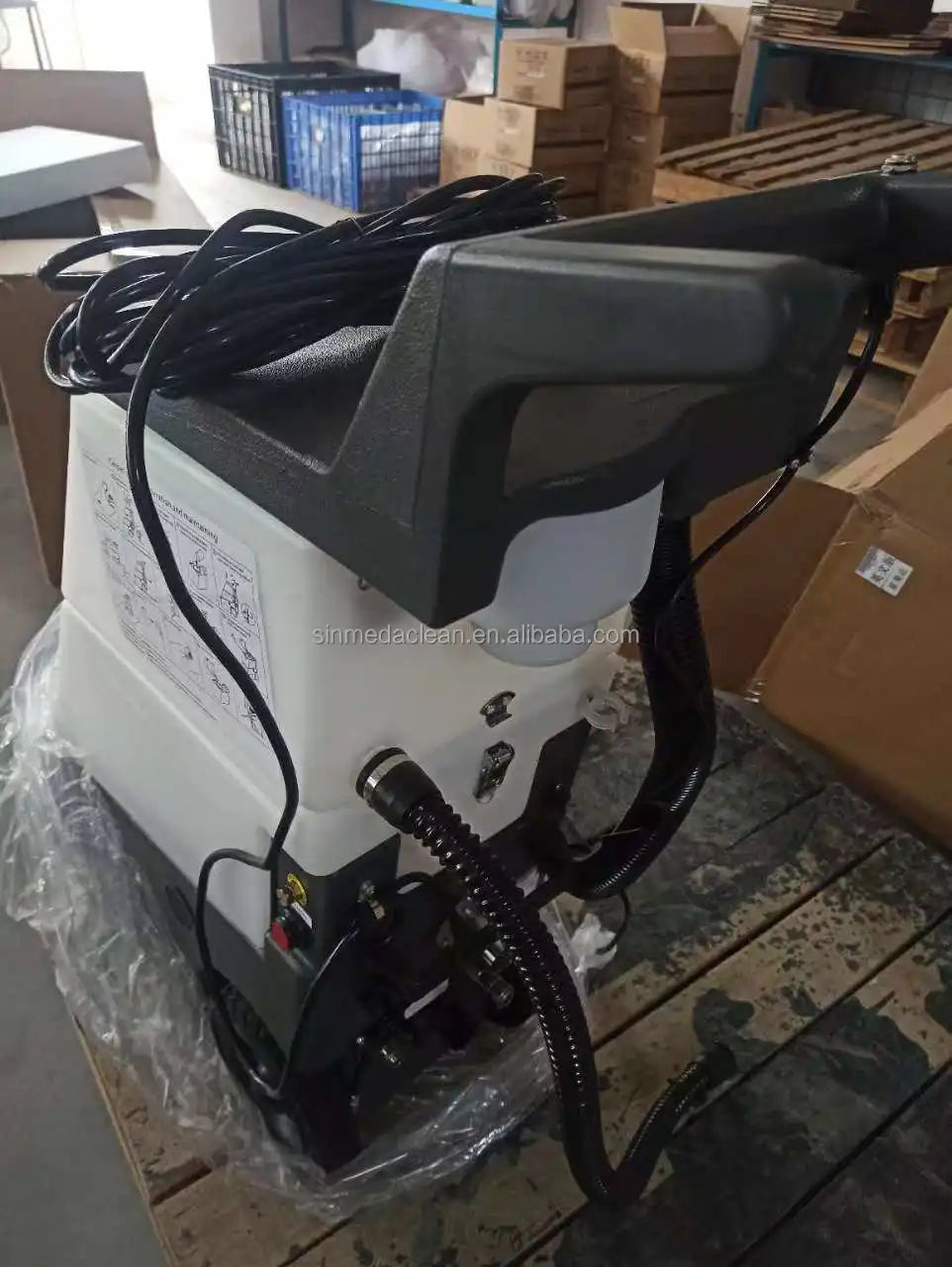 EZ-15 Hand Push Carpet Cleaning Machine for Business Large Carpet Cleaning Machine Equipment 110V 120V 220V 230V