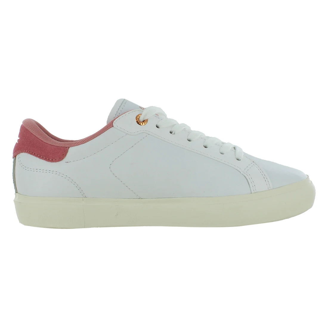 Lacoste Powercourt 124 3 SFA Womens Shoes Color: White/Light Pink | 100% Authentic