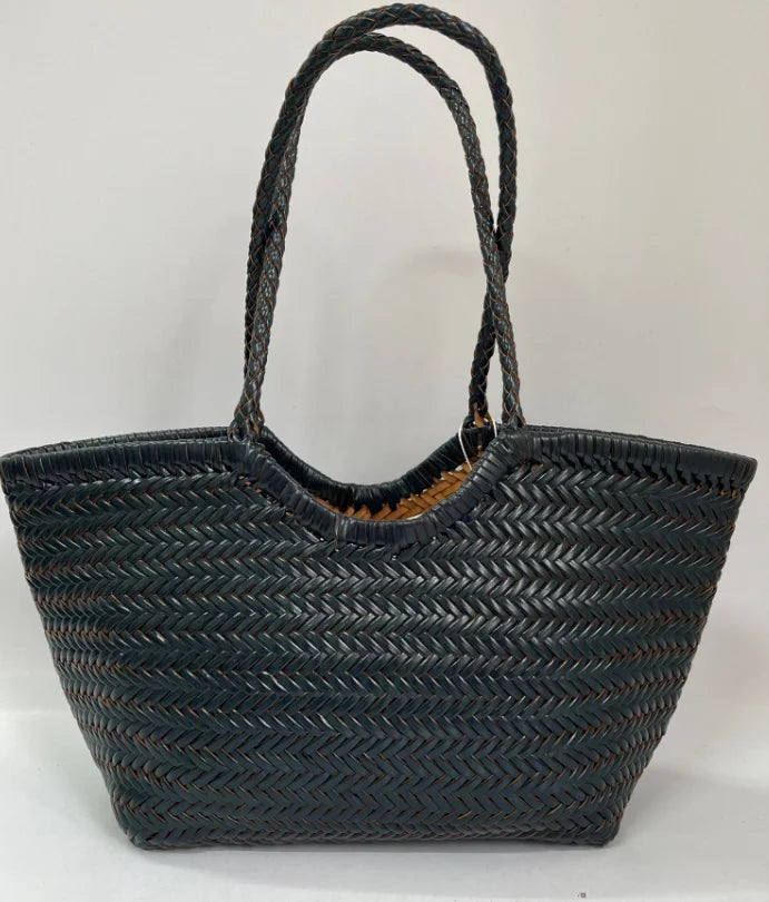 2026 Luxury Braided Leather Shoulder Bags Real Cow Leather Weave Tote Bag Large Capacity Handbag Women Bag for Women