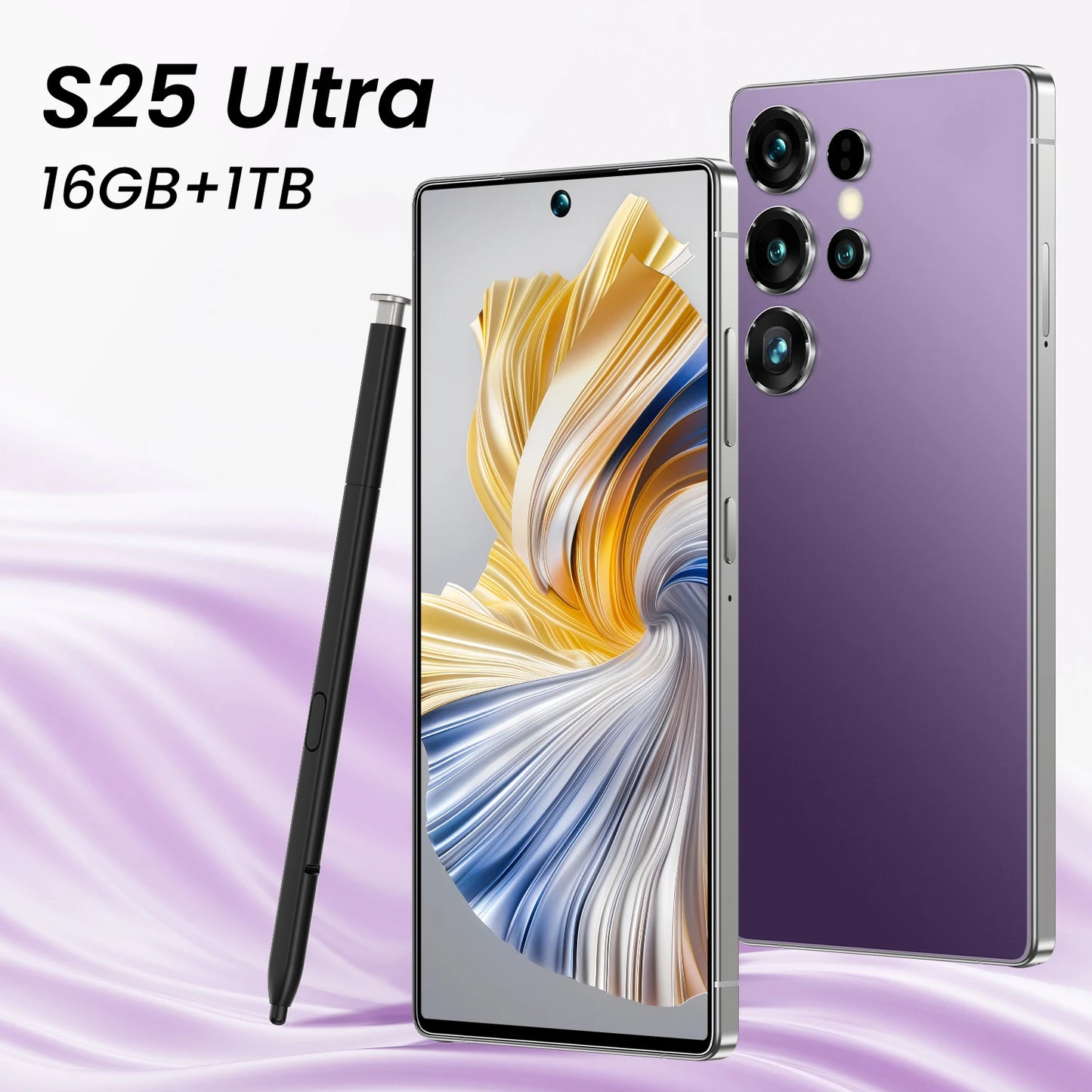 2025 New design Fold S25 Ultra+ 5G cell mobile phone 16+1TB huge memory Android14 hot selling S Fold 25 smart phone