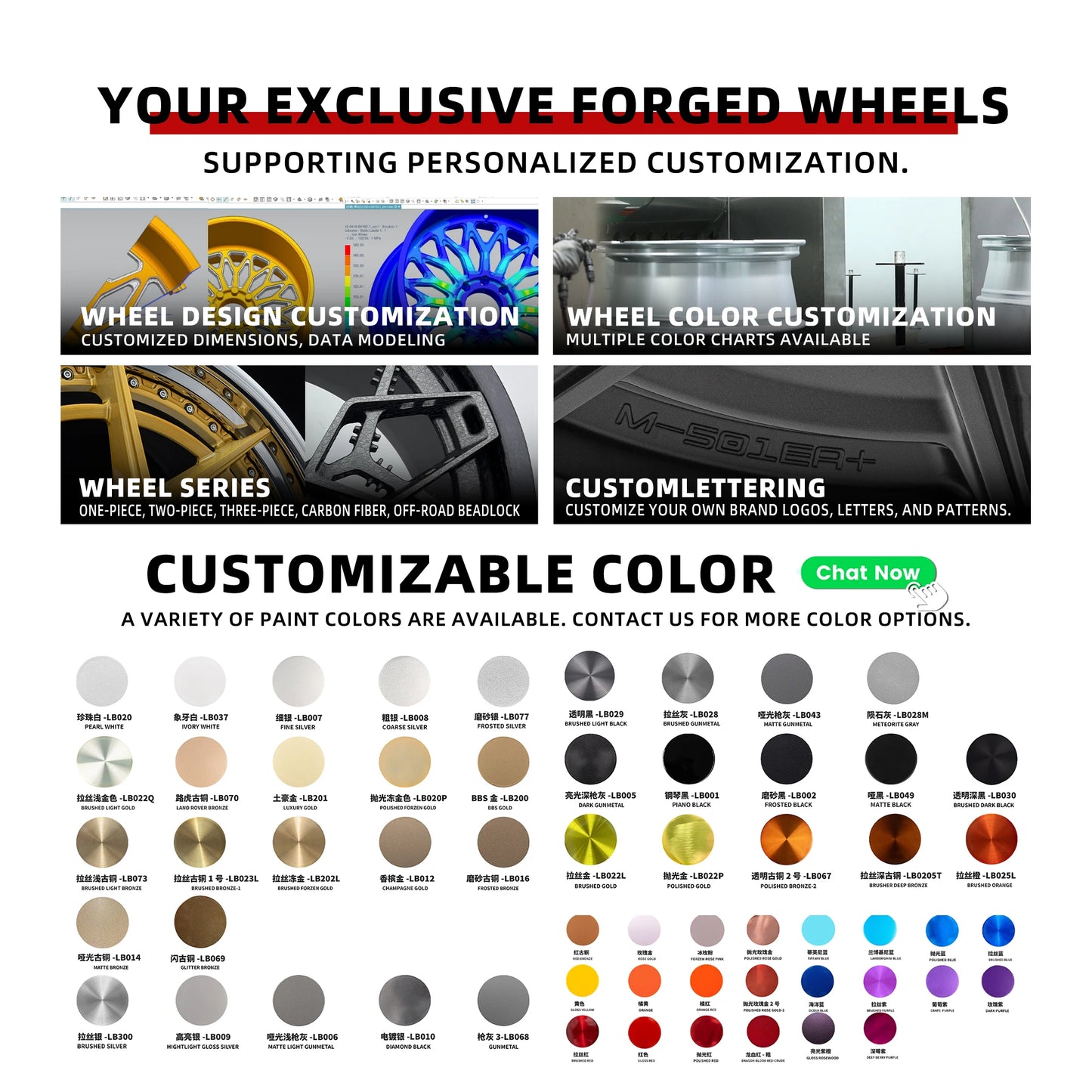 OEM New High Quality Forged Alloy Wheels-Wholesale Multi Spoke Rims for Luxury Cars 18-21inch 9J