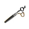 Black Golden Professional Hair Scissors Set Hairdressing Scissors Hair Clipper Razor Thinning Cutting Scissor Barber Haircut