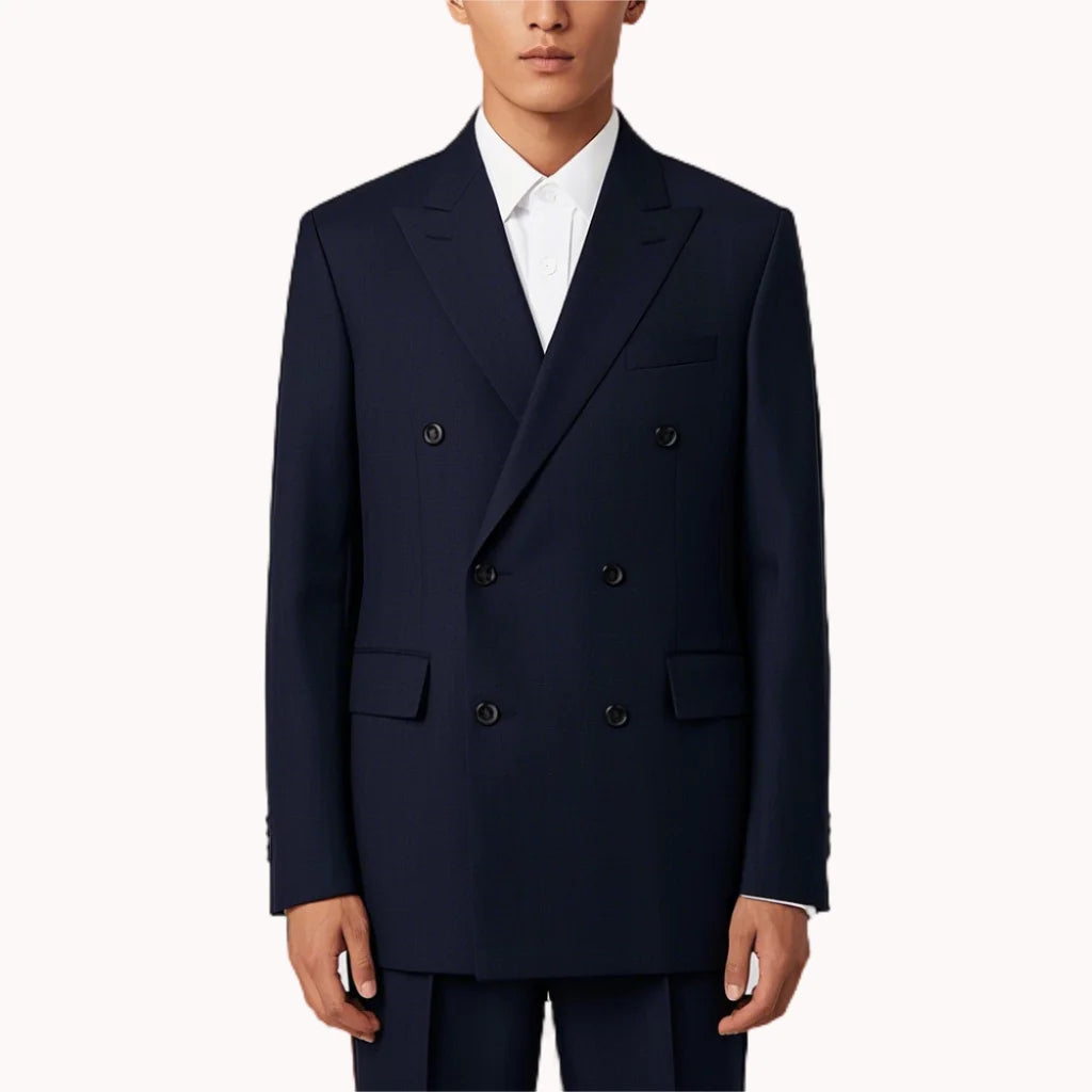 Made to Measure Jackets Modern Solid Haute Couture Black Suit Jacket Men's Business Italian High-end Suit