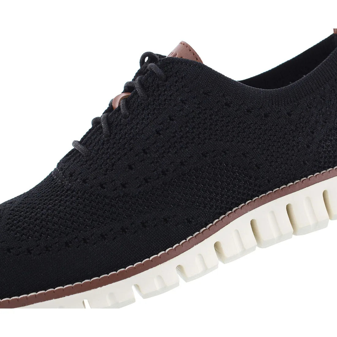 Cole Haan Zerogrand Stitchlite Oxford Mens Shoes Color: Black/Ivory | 100% Authentic