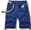 Custom Your Brand Logo Wholesale Hot Selling Summer Men Clothing Casual Pockets Cotton Jogger Loose Cargo Shorts