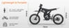 US Big Power 180km Range E-bikes GT73 Pro 60V 36Ah Electric Fat E-bike Free Shipping