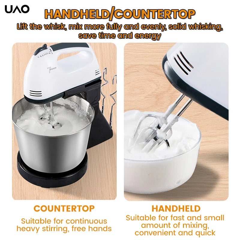 Best-Selling Home Kitchen Electronic Gadgets Practical Plastic Kneading Set Pastry Stand Egg Beater Blender Essential Egg Tools