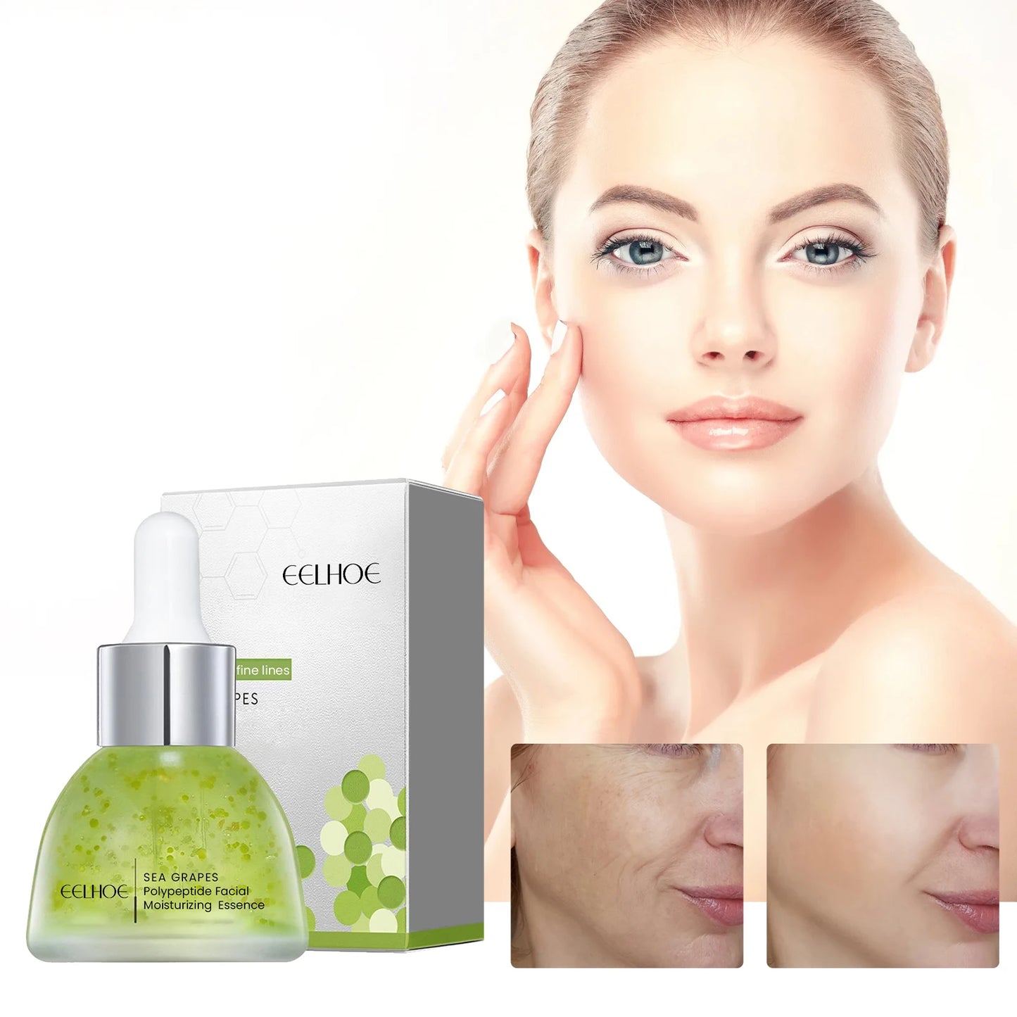 EELHOE Sea Grape Multi-Skin Anti-Wrinkle Essence Facial Anti-Aging and Firming Cream