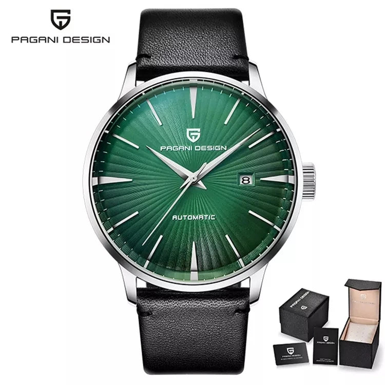 PAGANI DESIGN 2770 Men's Watches Classic Mechanical Leather Watch Men Luxury Automatic Business Waterproof Clock Man
