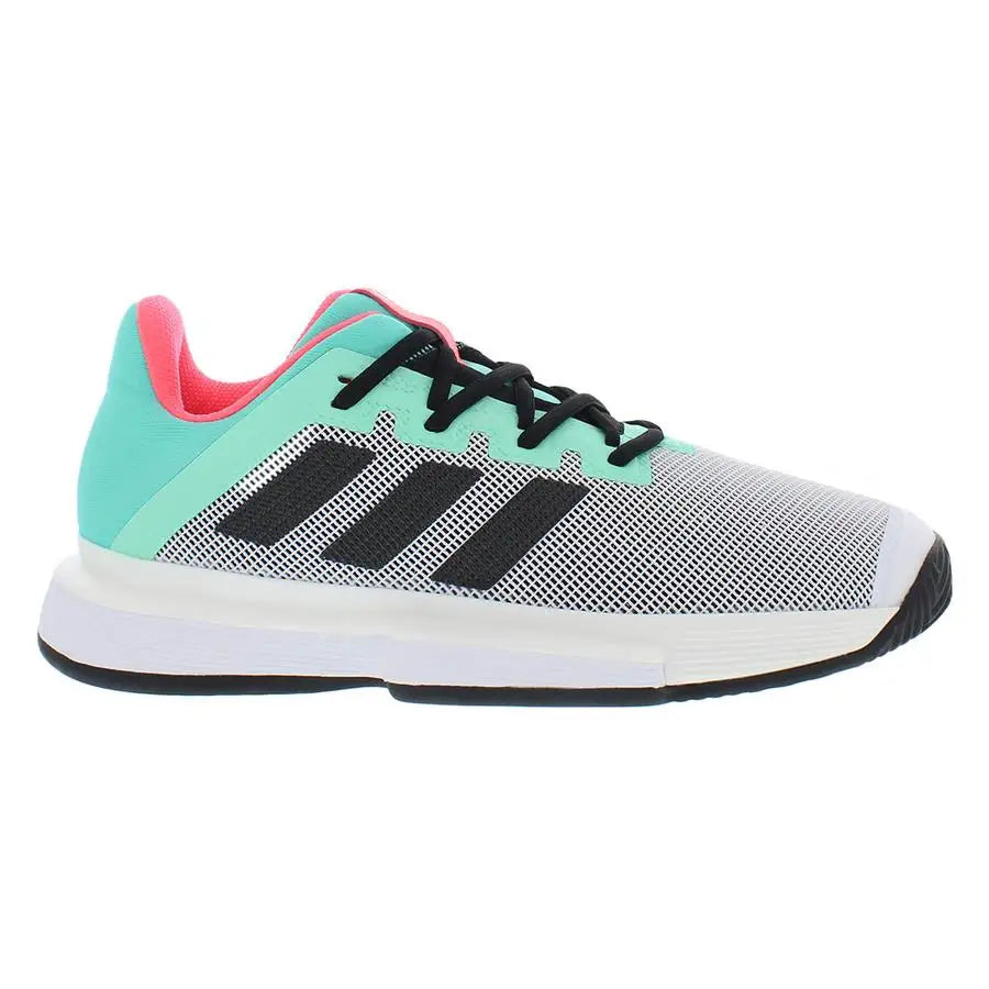 For Solematch Bounce Mens Shoes Model GY0805 Color White/Black/Blue 100% Authentic