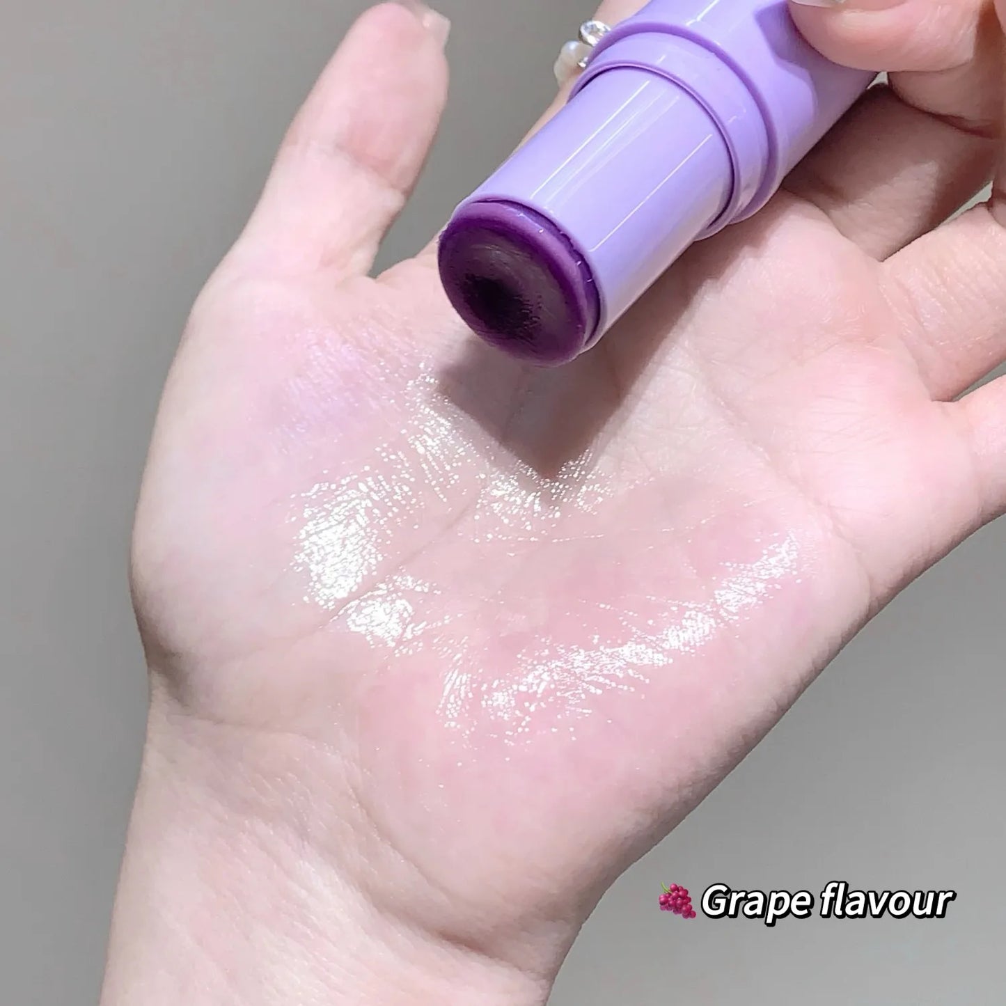 3-Color Lip Balm - Osmanthus, Jasmine Tea, and Grape Scents ,lip care, hydrating and nourishing