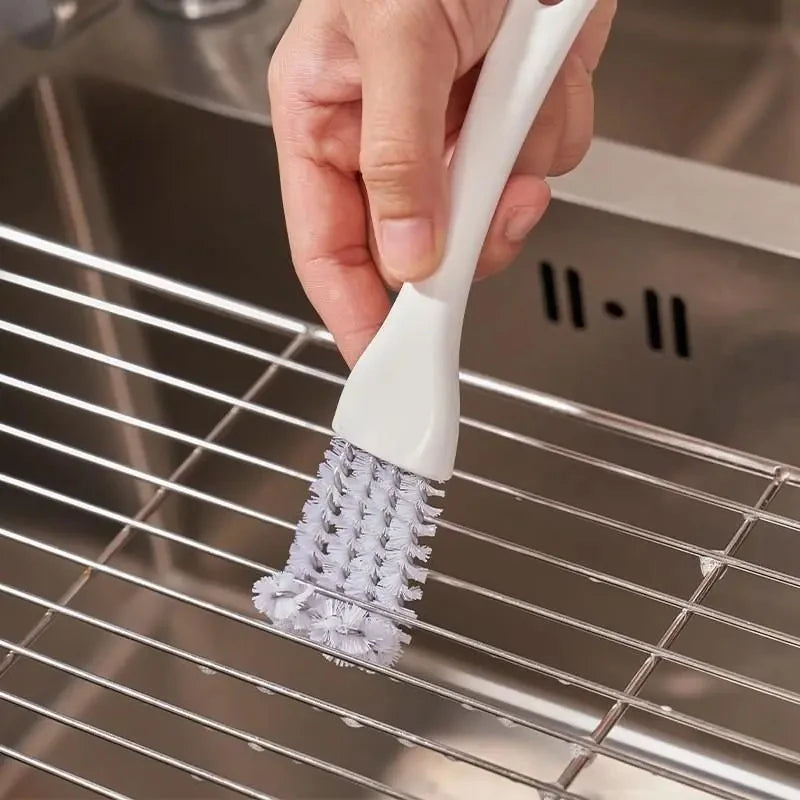 Multifunctional Kitchen Gap Cleaning Brush Gas Stove Stain Removal Brush Dead Corner Free Barbecue Grid Rack Easy To Use 1 pc