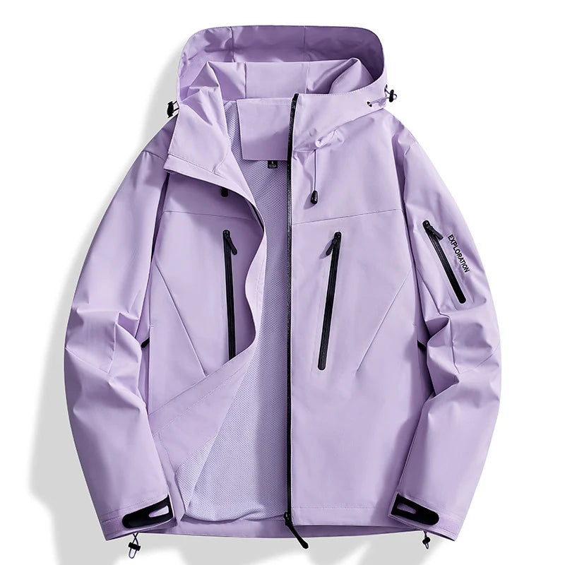 Spring Autumn Men's Climbing Waterproof Jackets Outdoor Men Hiking Rain Coats Men Sports Breathable Windbreaker Jacket Clothing