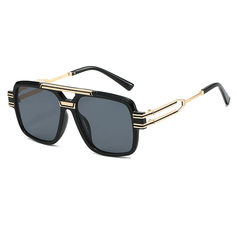 Square Sunglasses for Men Women Luxury Vintage Fashion Transparent Lens Sun Glasses Gafas De Sol Hombre Lunette Soleil Femme