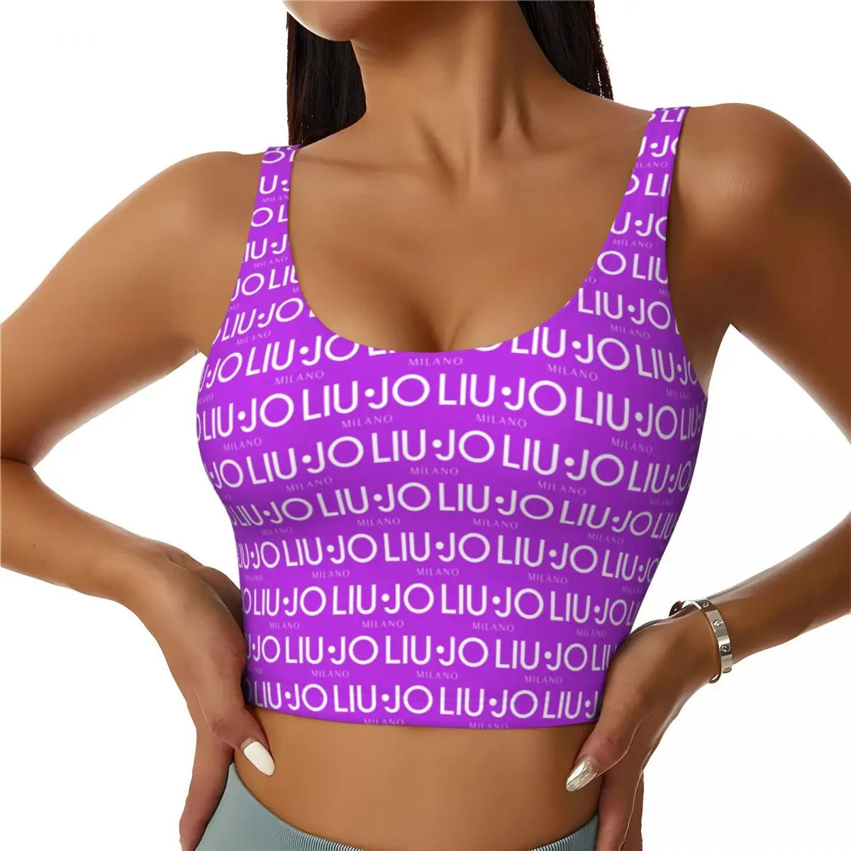 Fashionable Pajama Top Women Vest Sexy Sports Bra Loose Top Short High-strength Fitness Yoga Cut Vest Comfortable and Breathable