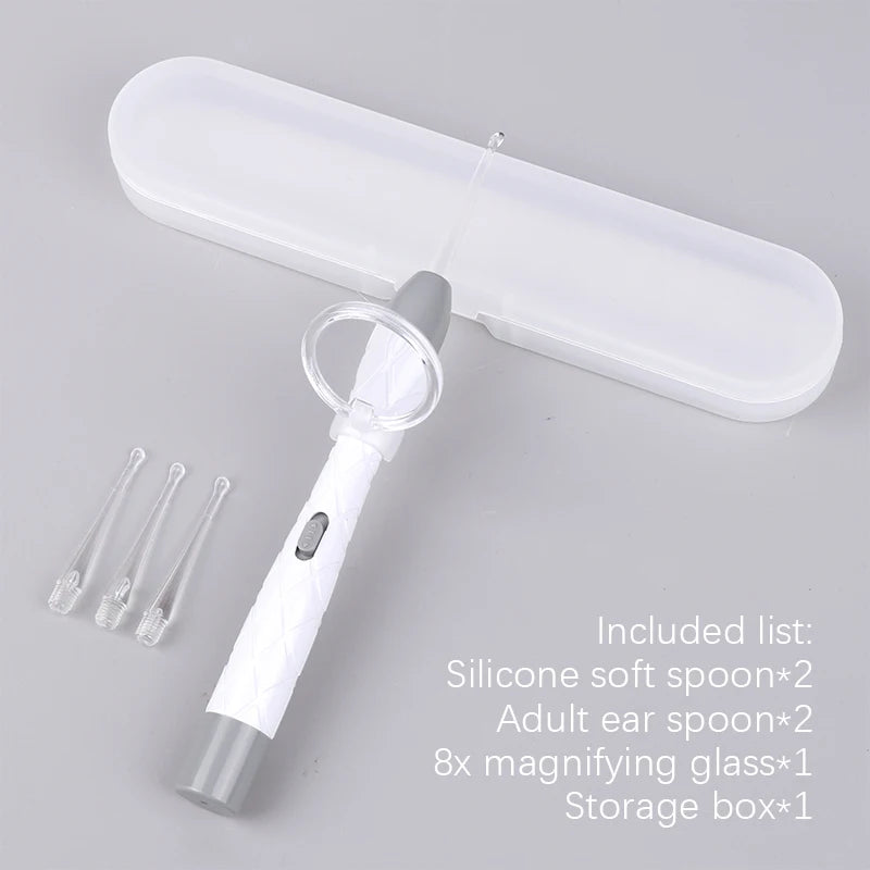 1Set Smart Visual Earpick Endoscope Spoon Ear Cleaner Camera Otoscope Ear Wax Remover Earwax Removal Tool