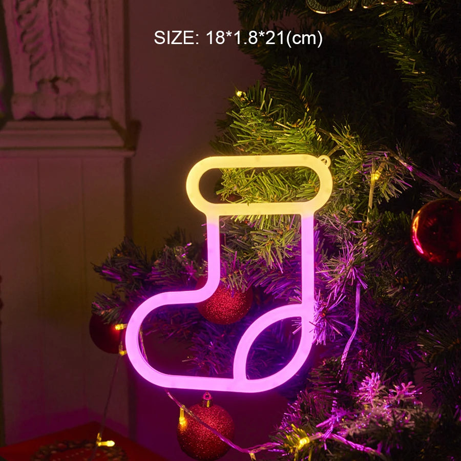 LED shaped lamp, double-sided neon light, letter light string, proposal and confession decoration light, night light