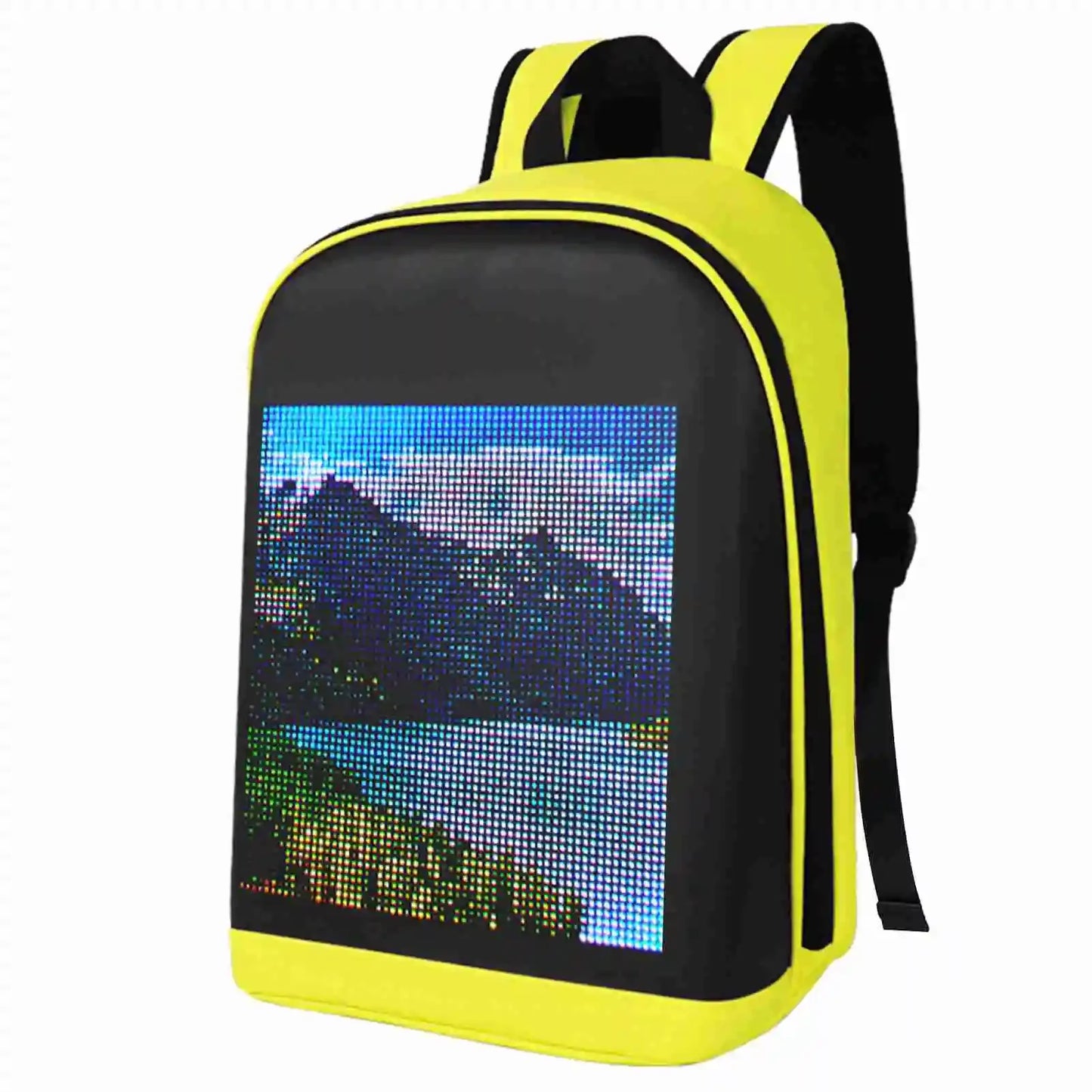 backpack advertising backpack LED Color Screen Customizable Backpack Travel Bag Pack School Bag for Men Women College Students