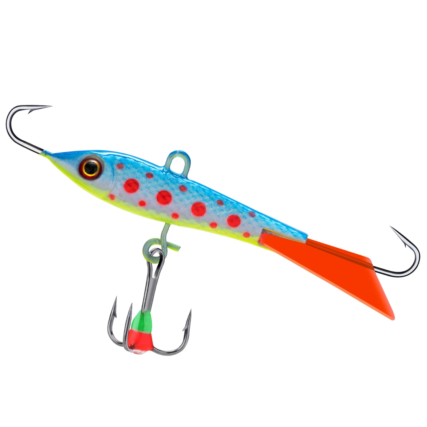 Goture 40mm 12g Winter Ice Fishing Lure Balancer 3D Eyes Jig Bait Artificial Hard Lure Jigging Balanced Fishing Bait Wobbler Set
